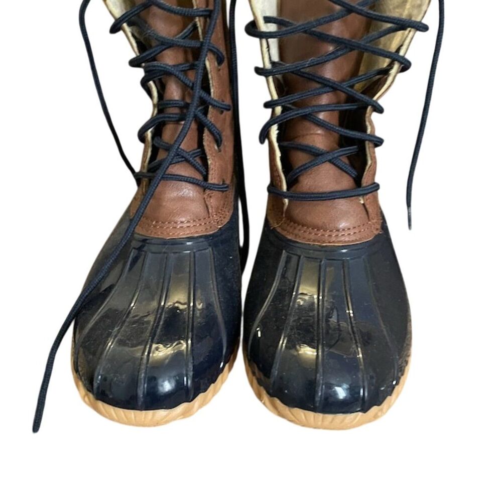 Sporto Black and Brown Winter Boots
